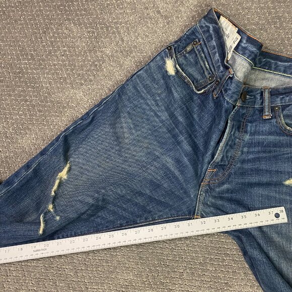 Abercrombie & Fitch Baxter Low Rise Slim Boot Men's 32 x 30 Fits 35 x 31.5 - Picture 13 of 14